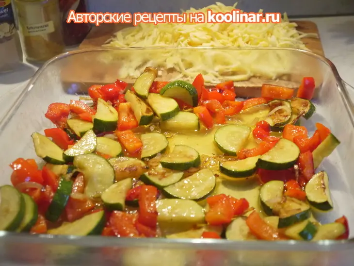 Запеканка с бататом, цукини и паприкой: шаг 4