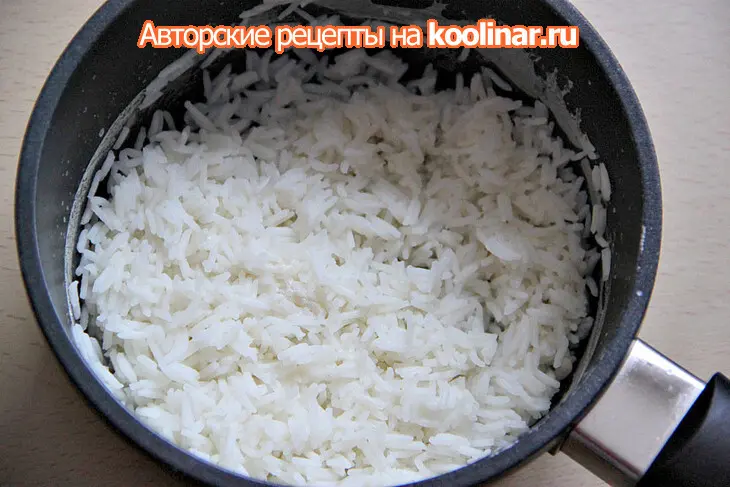 Венгерская запеканка из квашеной капусты и риса: шаг 1
