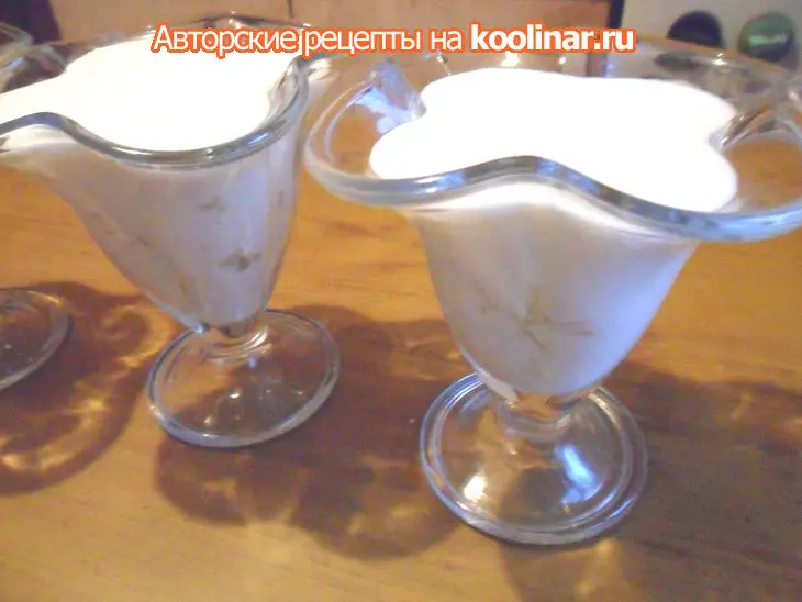 Сметанное желе с бананами: шаг 5