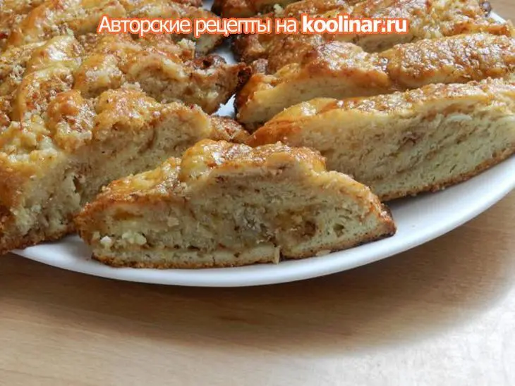 Ореховая коса: шаг 9