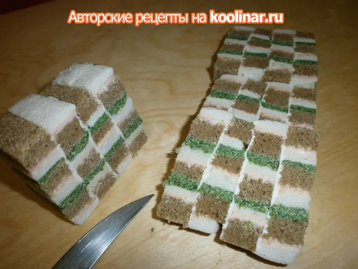 Холодная закуска "арлекино": шаг 7