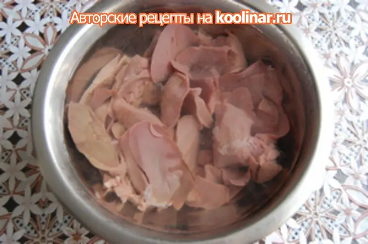 Паштет из печени кролика: шаг 2