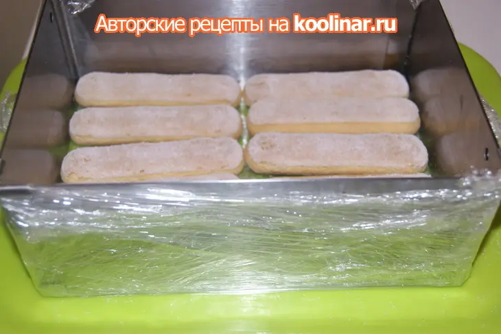 Торт-панна кота "зимняя вишня": шаг 1