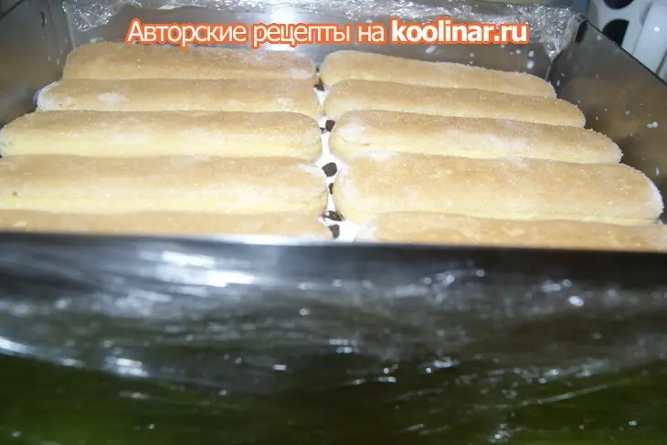 Торт-панна кота "зимняя вишня": шаг 5