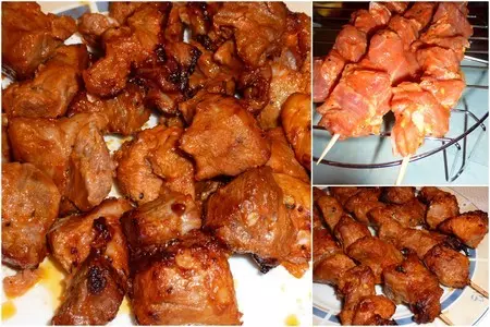 Шашлык / мясо из аэрогриля: шаг 3