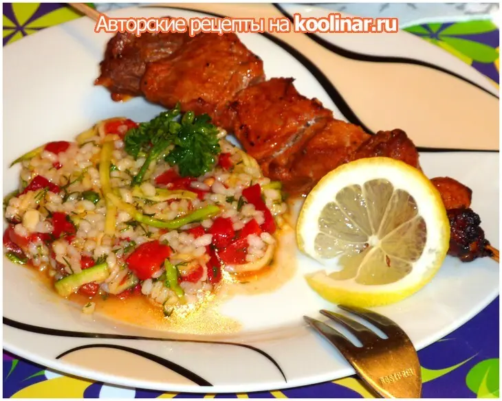 Шашлык / мясо из аэрогриля: шаг 4