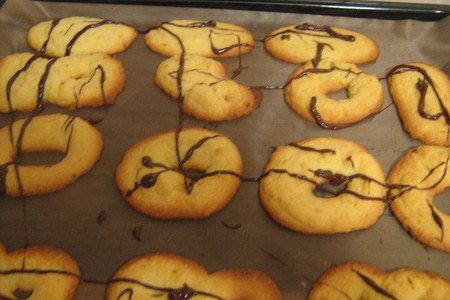Миндальное печенье с мандариновой цедрой: шаг 4