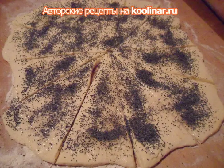 Рейгелах с маком: шаг 4
