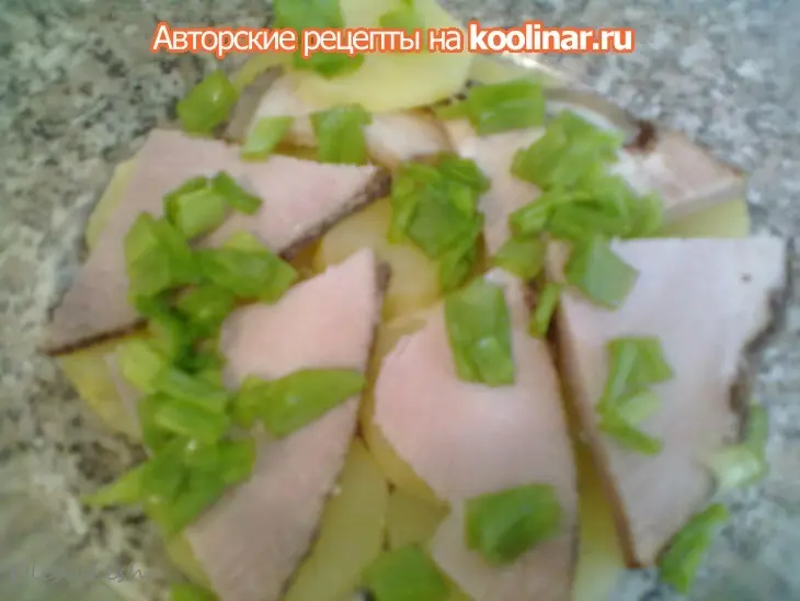 Тортилья картофельная...с бужениной "воскресный обед"))): шаг 9