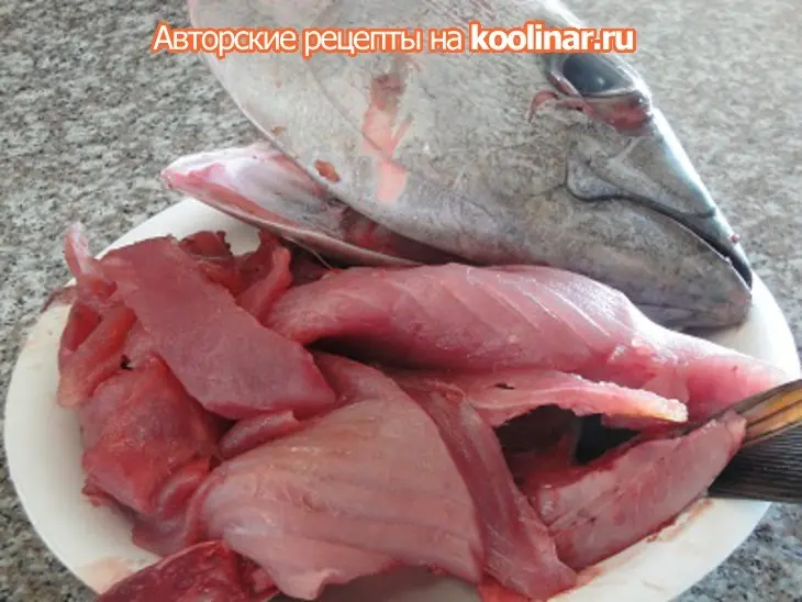 Рыбный суп с тунцом и апельсинами: шаг 1