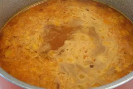 Рыбный суп с тунцом и апельсинами: шаг 4