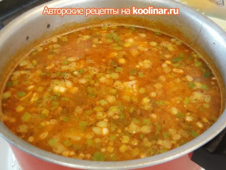 Рыбный суп с тунцом и апельсинами: шаг 7