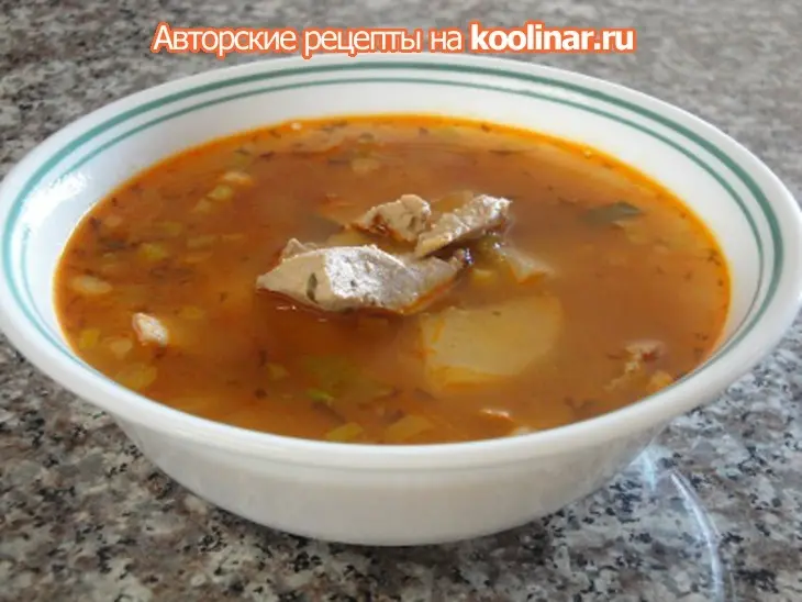 Рыбный суп с тунцом и апельсинами: шаг 8