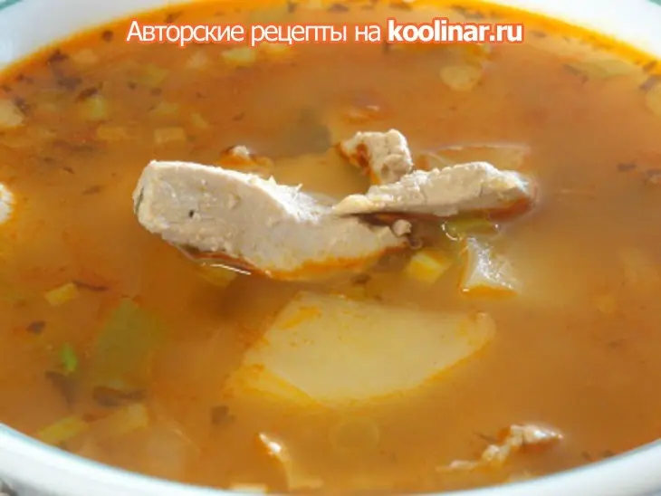 Рыбный суп с тунцом и апельсинами: шаг 9