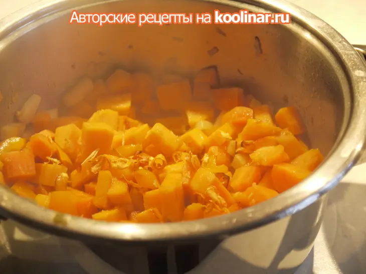 Зимний суп из батата  и моркови „солнечный“: шаг 3