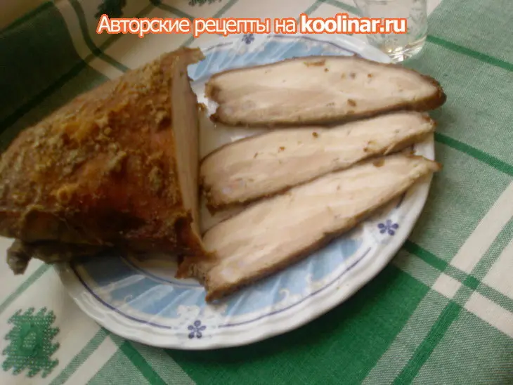 Подчеревок в горчичной шубке: шаг 5