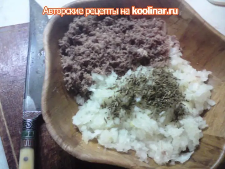 Самбусаи  "бодом" - самса   "миндаль": шаг 5