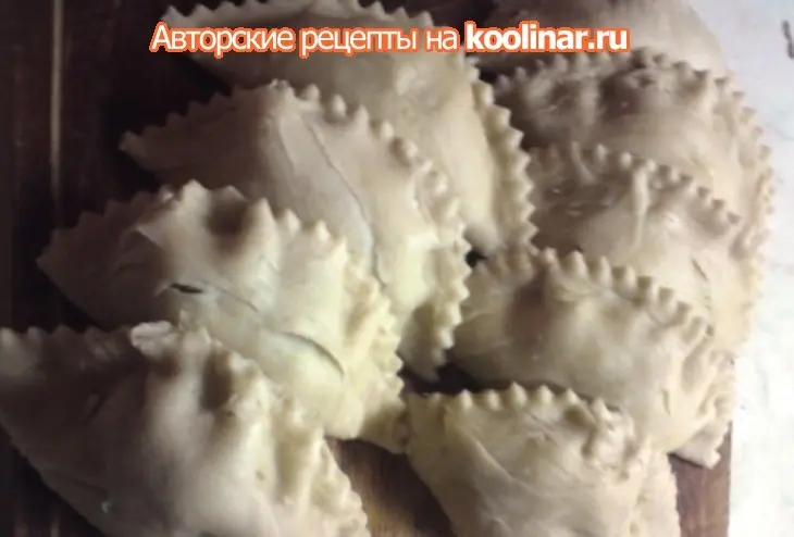 Самбусаи  "бодом" - самса   "миндаль": шаг 10