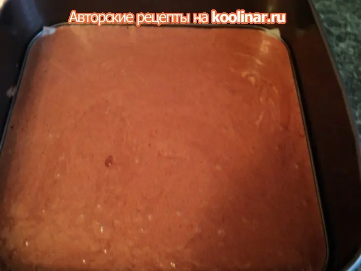 Шарлотка «роза»: шаг 2