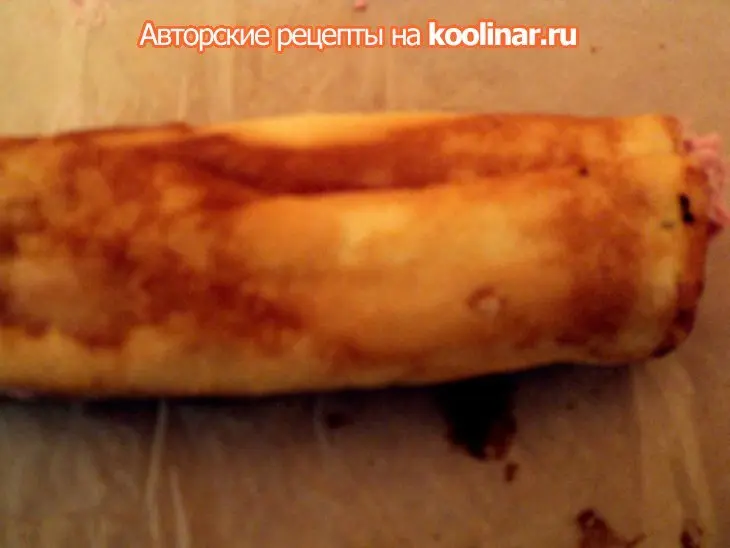Шарлотка «роза»: шаг 7
