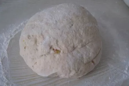 Сконы - булочки к завтраку с кардамоном и джемом (cardamom marmalade scones): шаг 4