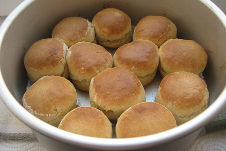 Сконы - булочки к завтраку с кардамоном и джемом (cardamom marmalade scones): шаг 8