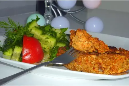 Мясо "привет montreal" в ореховой панировке: шаг 4