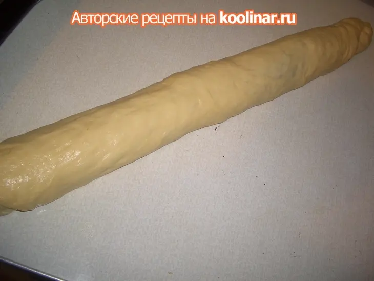 Сдоба "улитка": шаг 5