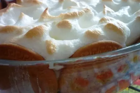 Банановый десерт-пудинг ( супер просто,быстро и очень вкусно!): шаг 6
