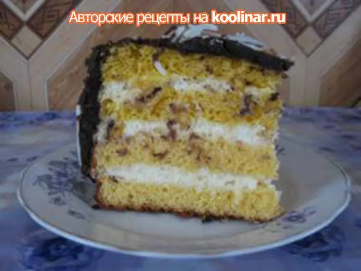 Торт "нежность": шаг 16