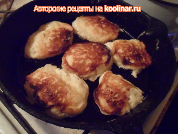 Яблочные оладушки: шаг 4
