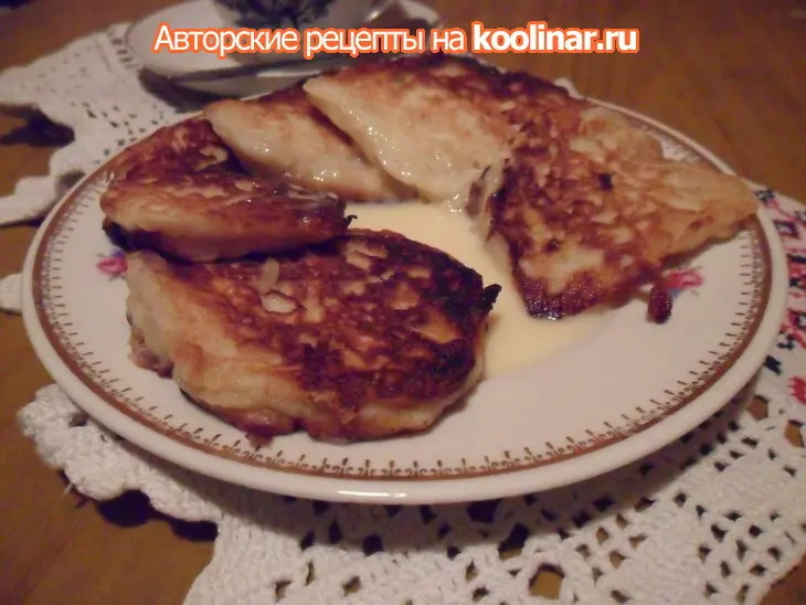 Яблочные оладушки: шаг 6