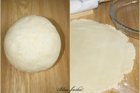 Мясной пирог с овощами и лисичками или киш в горошек!: шаг 2