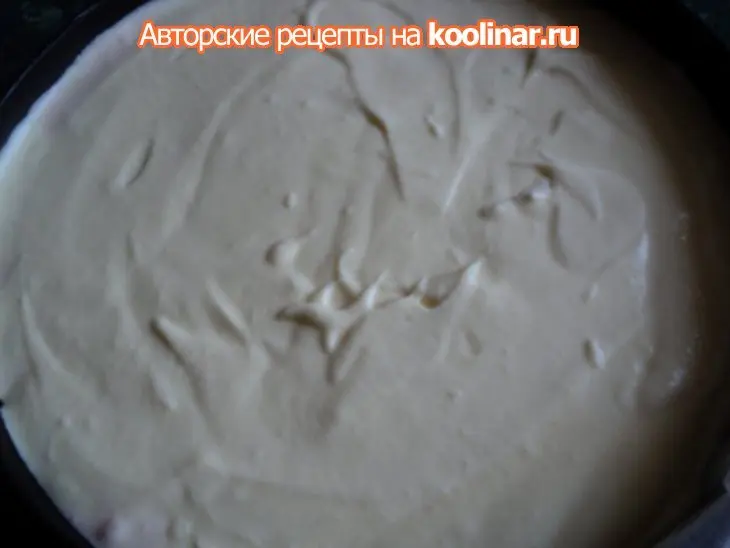 Торт-мороженое "вишневый сад": шаг 5