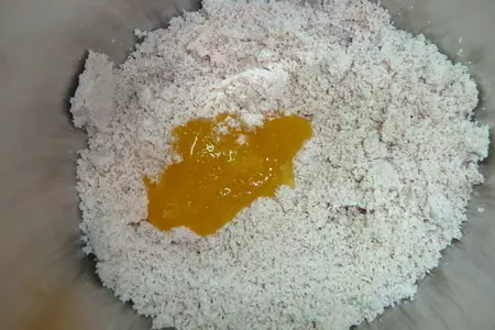 Бисквитный рулет с каштановым кремом в знак благодарности и признания в любви севуле!!!!: шаг 6