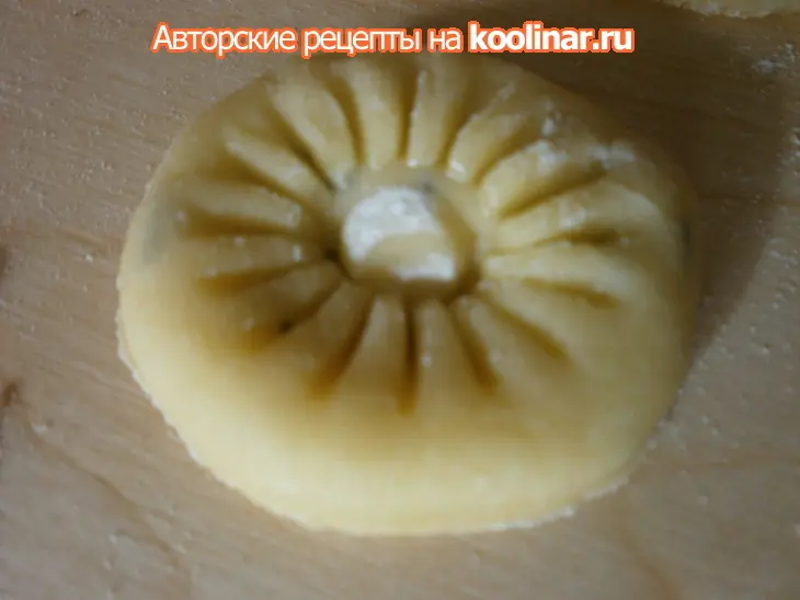 Печенье к чаю "печатное": шаг 5