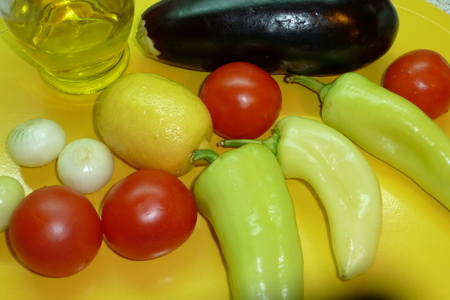 Шашлык думга - жигар с овощным шашлыком: шаг 2