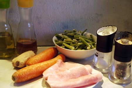 Морковно-фасолевый салат „на здоровье“: шаг 1