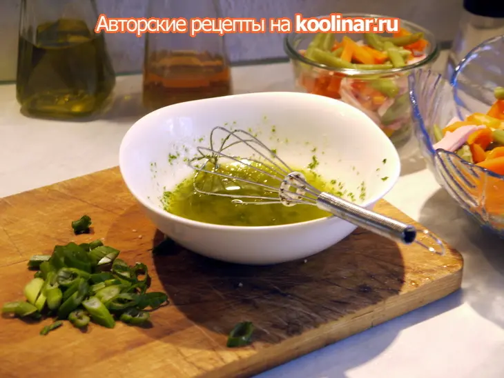 Морковно-фасолевый салат „на здоровье“: шаг 4
