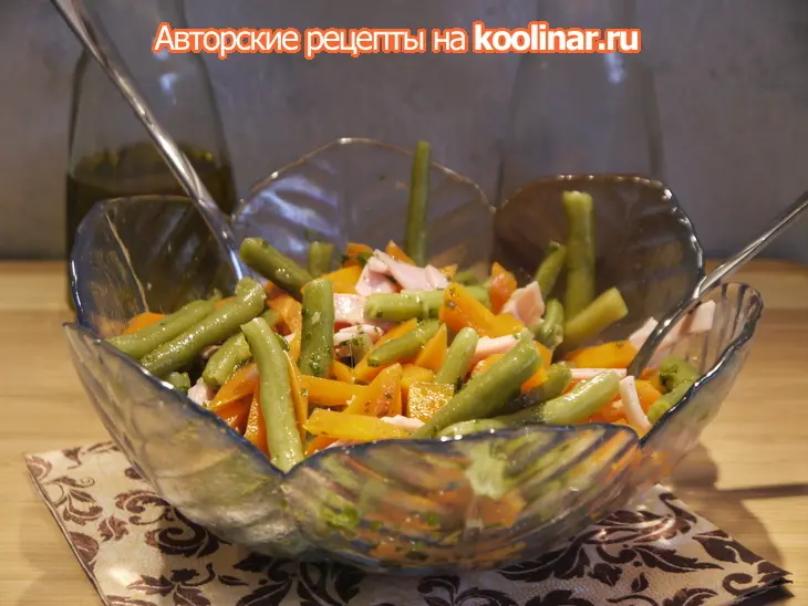 Морковно-фасолевый салат „на здоровье“: шаг 5