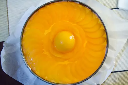 Персиковый торт: шаг 6