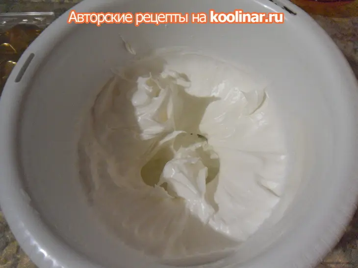 Торт "пятый элемент" или "квинтэссенция" (на старый-новый год): шаг 2