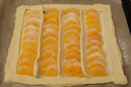 Пирог с мандаринами и кремом сабайон: шаг 1