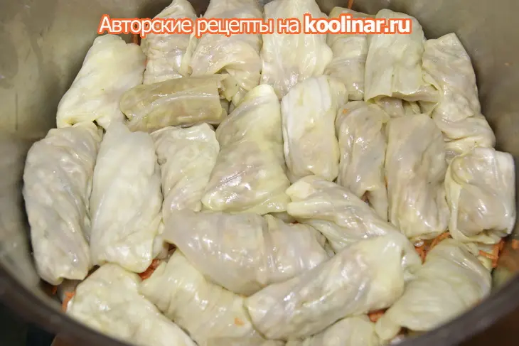 Голубцы по-гречески (λαχανοδολμαδεσ): шаг 3