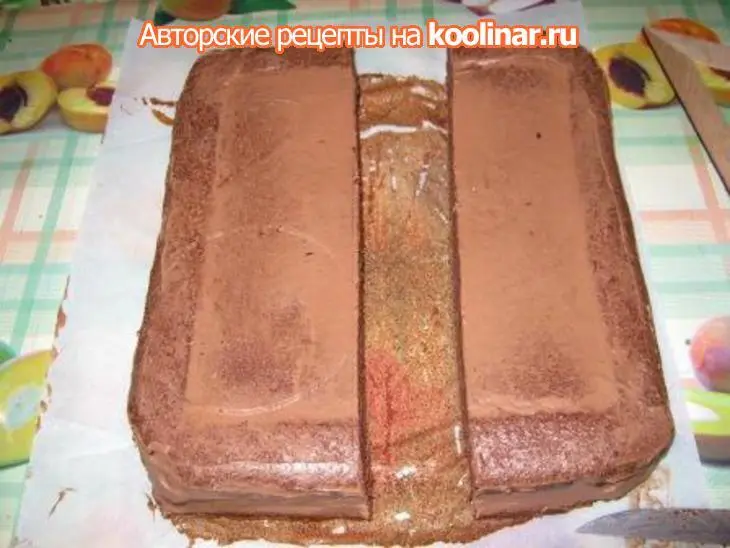 Торт "собачка": шаг 1