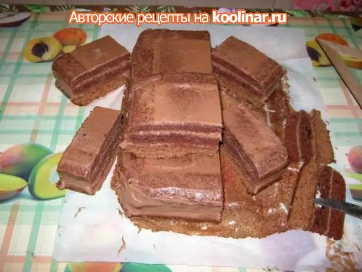 Торт "собачка": шаг 2