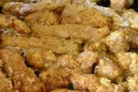 Мясные 'пальчики' +легкий овощной салат к мясу: шаг 4