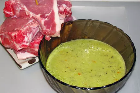 Свинина с экзотическим соусом и гарниром: шаг 3