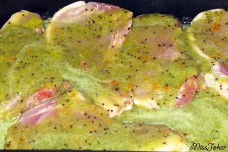 Свинина с экзотическим соусом и гарниром: шаг 9