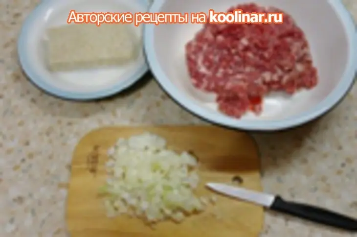 Котлетки в лоточке: шаг 2